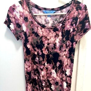 Vera Wang scoop neck t-shirt